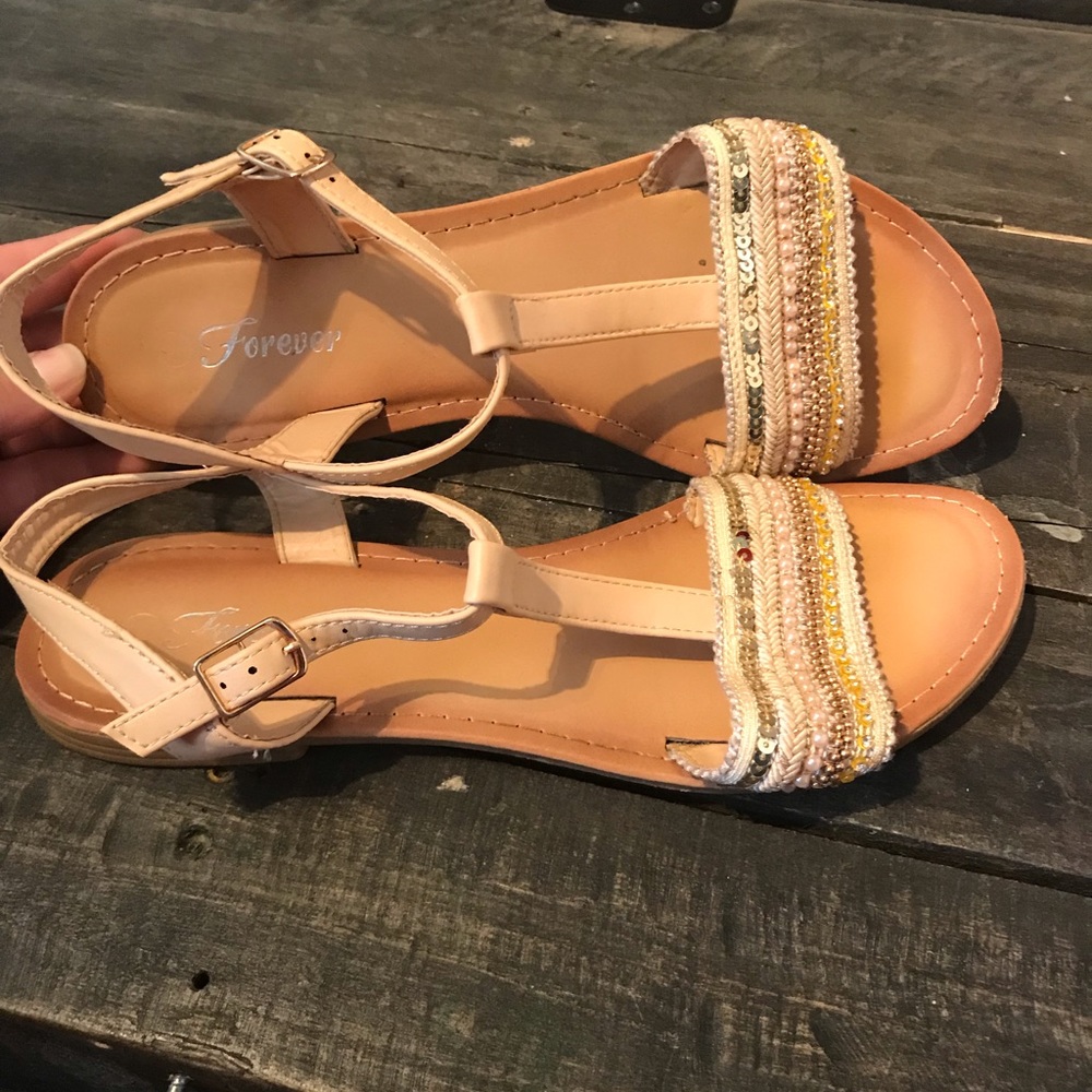 Beaded Sandals